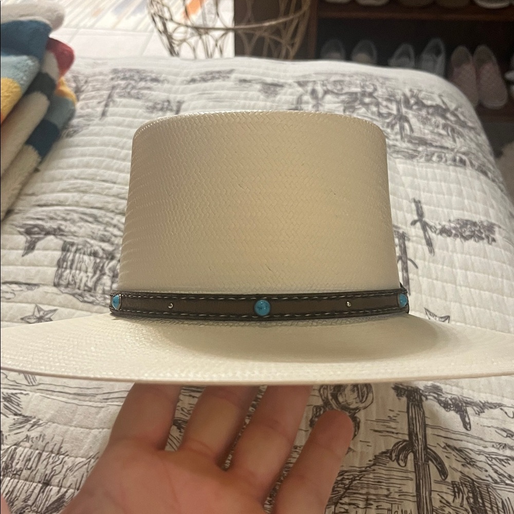 Stetson Gleeson straw sun hat - Picture 8 of 14